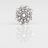 Charm Boton Charro de plata de ley para la pulsera de Pandora o similares.