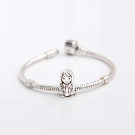 Charm Farmacéutica en plata de ley para la pulsera de Pandora o similares. Muestra 1 de la Pulsera Pandora.