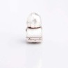 Charm Abogada en plata de ley para la pulsera de Pandora o similares. Dorsal.