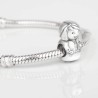 Charm Profesora en plata de ley para la pulsera de Pandora o similares. Detalle de pulsera con muestra.