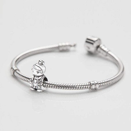 Charm Dentista en de ley para la pulsera de Pandora o similares. Pulsera con charm.