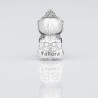 Charm de La Fallera en plata de ley para la pulsera de Pandora o similares. Trasera.
