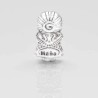 Charm Maña en plata de ley para la pulsera de Pandora o similares. Trasera.