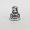Charm de La Menina en plata de ley para la pulsera de Pandora o similares. Frontal.