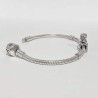 Charm de La Menina en plata de ley para la pulsera de Pandora o similares. Pulsera con charm.