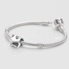 Charm Rana en plata de ley para la pulsera de Pandora o similares. Pulsera con charm.