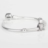 Charm Santiago Apostol en plata de ley para la pulsera de Pandora o similares. Pulsera con charm.