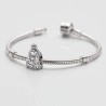 Charm de la Virgencita Macarena en plata de ley para la pulsera de Pandora o similares. Pulsera con charm.