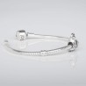 Charm Virgencita de Covadonga en plata de ley para la pulsera de Pandora o similares. Pulsera con charm.