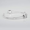 Charm Virgencita de la Vega en plata de ley para la pulsera de Pandora o similares. Pulsera con charm.