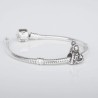 Charm de la Virgencita Fuensanta en plata de ley para la pulsera de Pandora o similares. Pulsera con charm.