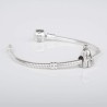 Charm de la Virgencita de Fátima en plata de ley para la pulsera de Pandora o similares. Pulsera con charm.