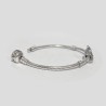 Charm de la Virgencita de la Salud. en plata de ley para la pulsera de Pandora o similares. Pulsera con charm.