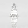Charm de la Virgencita Bien Aparecida en plata de ley para la pulsera de Pandora o similares. Vista trasera.
