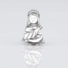 Charm de la Virgencita Inmaculada en plata de ley para la pulsera de Pandora o similares. Muestra frontal.