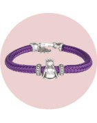💎 Pulseras de Cordón de Cabo con Charms | Joyas Nefele